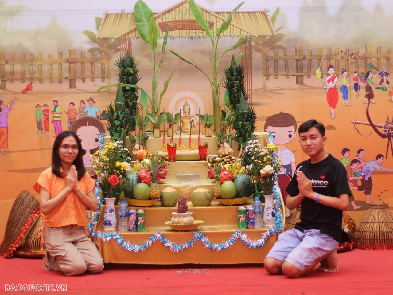 Đặc sắc Tết cổ truyền Chol Chhnam Thmey của sinh viên Campuchia tại Hà Nội