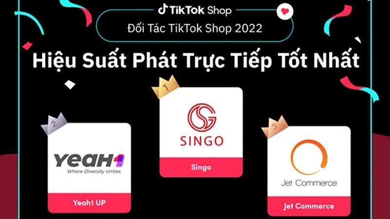 singo tro thanh doi tac co hieu suat livestream tot nhat cua tiktok shop nam 2022