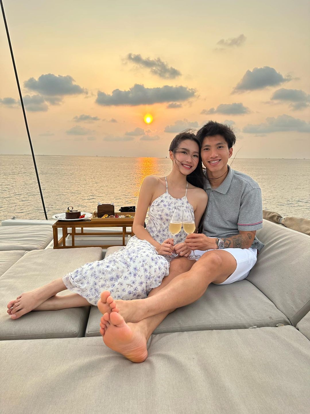 Doãn Hải My nói lời ngọt ngào mừng sinh nhật Đoàn Văn Hậu