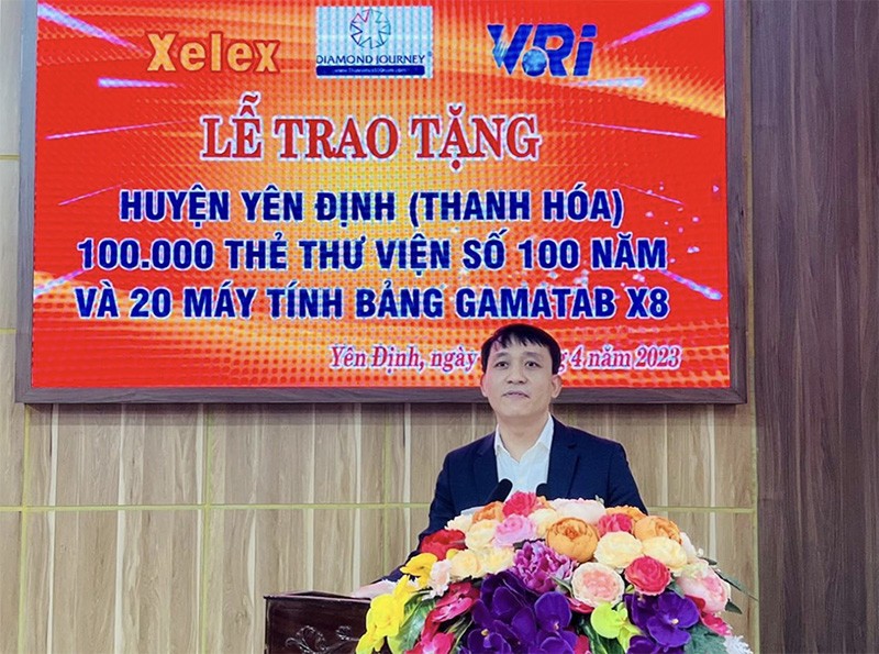 Ông Nguyễn Xuân Khánh – Chủ tịch HĐQT Công ty Cổ phần Truyền thông Đối ngoại Việt Nam phát biểu Ông Nguyễn Xuân Khánh – Chủ tịch HĐQT Công ty Cổ phần Truyền thông Đối ngoại Việt Nam phát biểu