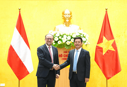 Việt Nam là đối tác kinh tế lớn nhất của Áo trong khu vực ASEAN