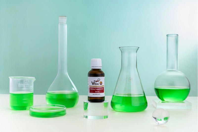 Vida Plus - Sản phẩm được bào chế từ nọc bọ cạp xanh Vida Plus - Sản phẩm được bào chế từ nọc bọ cạp xanh