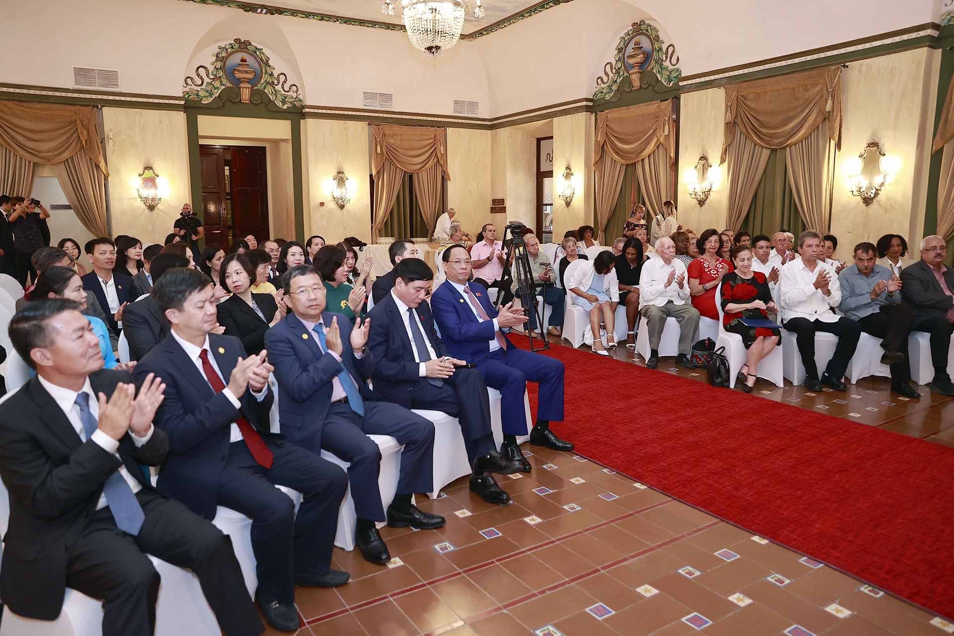 Đại biểu dự gặp mặt. (Nguồn: TTXVN)