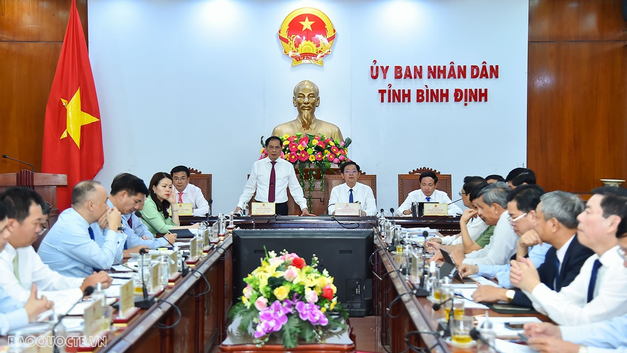 Bộ Ngoại giao phối hợp với Bình Định triển khai công tác đối ngoại và ngoại giao phục vụ phát triển kinh tế - xã hội