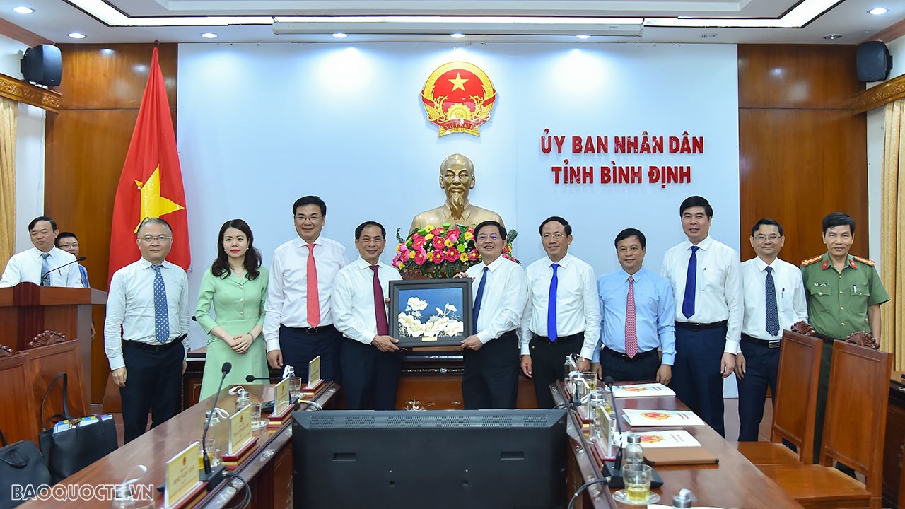 Bộ Ngoại giao phối hợp với Bình Định triển khai công tác đối ngoại và ngoại giao phục vụ phát triển kinh tế - xã hội