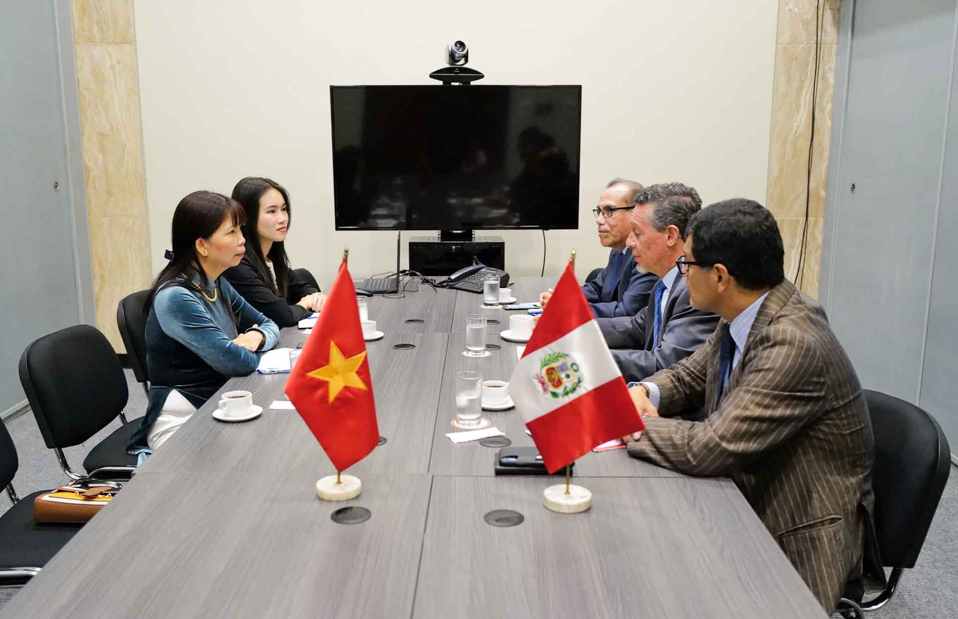 Tăng cường thúc đẩy quan hệ hữu nghị và hợp tác Việt Nam-Peru
