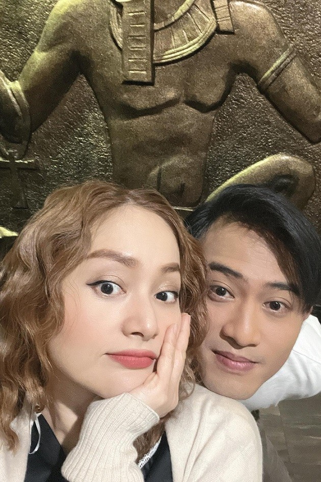 Gia đình mình vui bất thình lình: Diễn viên Lan Phương đăng ảnh và kể chuyện hậu trường đóng phim cùng Khả Ngân