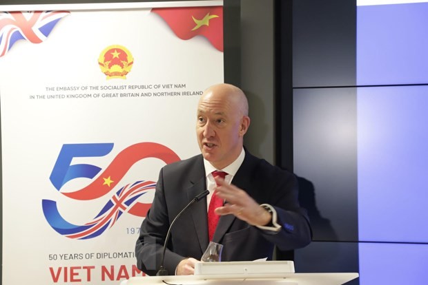 Ông Mark Kent, Chủ tịch Mạng lưới Hữu nghị Anh-Việt Nam (VUKN), Đại sứ Anh tại Việt Nam (2007-2010). (Nguồn: TTXVN)