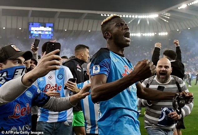Victor Osimhen lập công, Napoli lên ngôi vô địch Serie A 2023