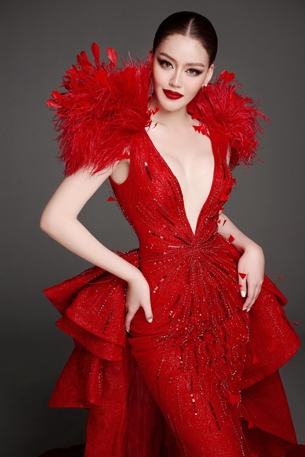 Á hậu Đặng Thanh Ngân đại diện nhan sắc Việt Nam tham dự Hoa hậu Siêu quốc gia 2023