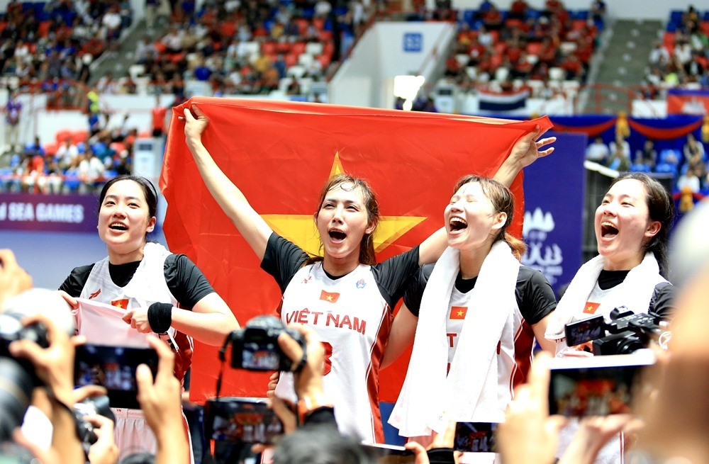 SEA Games 32: Bóng rổ nữ 3x3 Việt Nam