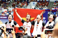 SEA Games 32: Bóng rổ nữ 3x3 Việt Nam lần đầu tiên giành HCV SEA Games