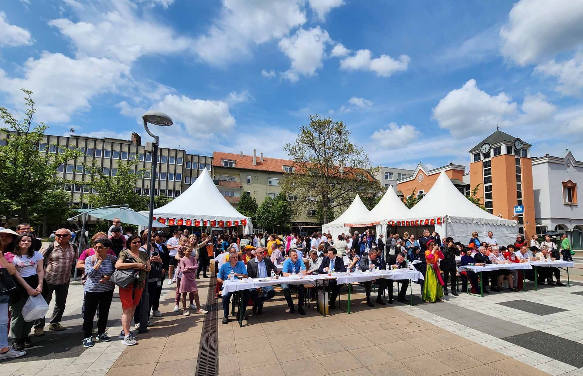 Toàn cảnh Ngày văn hoá Việt Nam. 