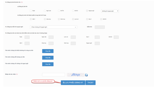 Hướng dẫn cách đăng ký thi tốt nghiệp THPT năm 2023 trực tuyến