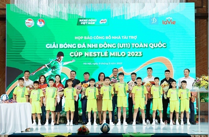 50 đội bóng dự Giải Bóng đá Nhi đồng U11 toàn quốc