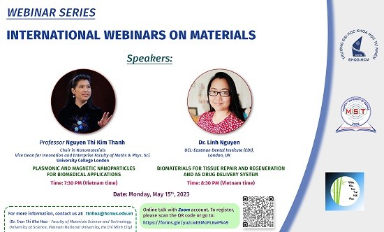 Hai nhà khoa học Việt chia sẻ về vật liệu nano ứng dụng trong Y-sinh học Hai nhà khoa học Việt chia sẻ về vật liệu nano ứng dụng trong Y-sinh học