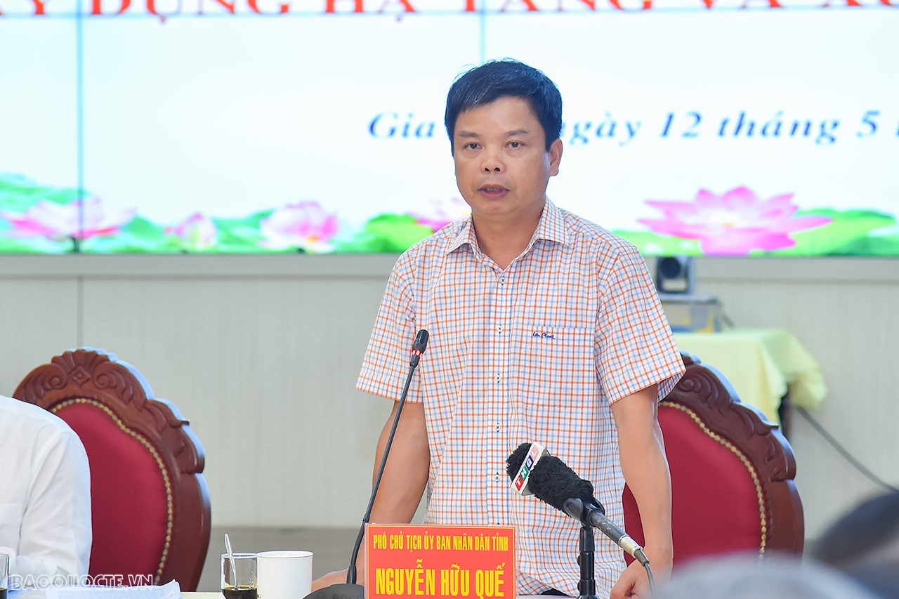 Đoàn công tác của Chính phủ làm việc với Gia Lai về tình hình sản xuất kinh doanh, đầu tư công, xây dựng hạ tầng và xuất nhập khẩu