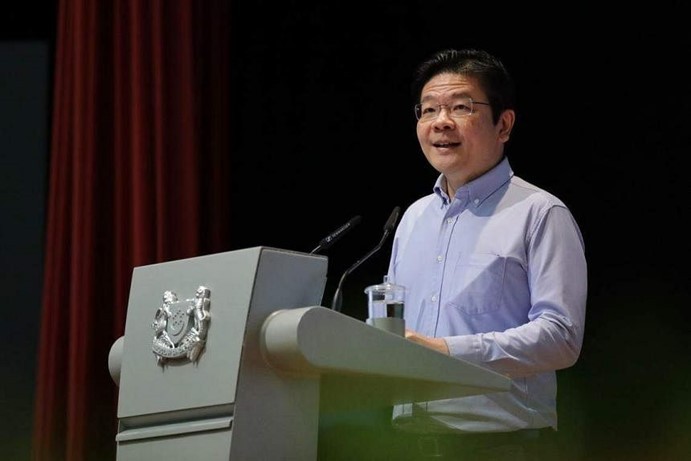 Phó Thủ tướng Singapore Lawrence Wong. (Nguồn: Straits Times)
