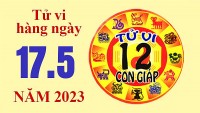 Tử vi hôm nay, xem tử vi 12 con giáp ngày 17/5/2023: Tuổi Sửu đường tình duyên khá lý tưởng