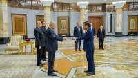 Đại sứ Lương Quốc Huy trình Thư ủy nhiệm lên Tổng thống Iraq