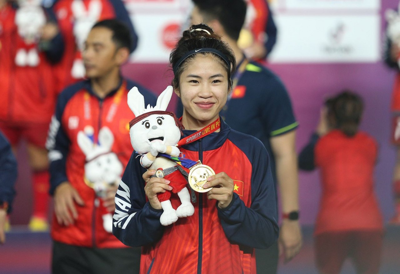 Ngắm nhan sắc Thanh Nhã - Hoa khôi đội tuyển nữ Việt Nam