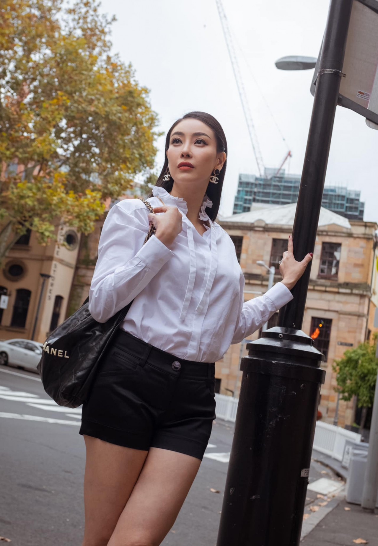 Hoa hậu Hà Kiều Anh đăng bộ ảnh mừng tuổi mới