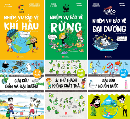 Nâng cao hiểu biết về tầm quan trọng của việc bảo vệ môi trường Sự kiện giới thiệu sách và làm đồ tái chế, nhằm nâng cao hiểu biết về bảo vệ môi trường