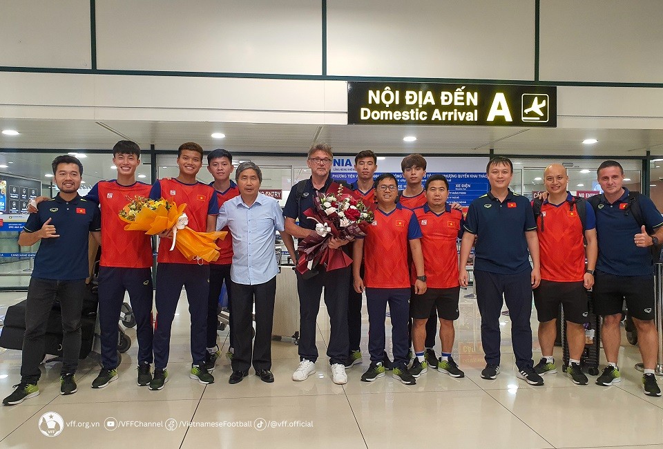 HLV Philippe Troussier và U22 Việt Nam chia tay và sẽ hội quân vào tháng 6. (Nguồn: VFF) HLV Philippe Troussier và U22 Việt Nam chia tay và sẽ hội quân vào tháng 6. (Nguồn: VFF)