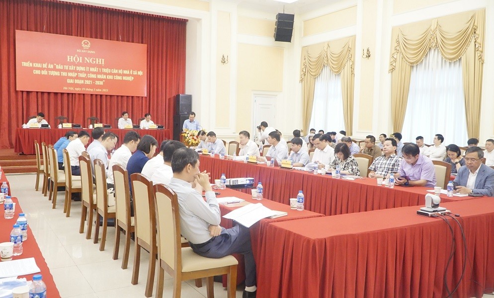 Bộ Xây dựng triển khai Đề án đầu tư xây dựng ít nhất 1 triệu căn hộ nhà ở xã hội Bộ Xây dựng triển khai Đề án đầu tư xây dựng ít nhất 1 triệu căn hộ nhà ở xã hội