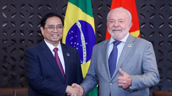 Thủ tướng Phạm Minh Chính gặp Tổng thống Brazil và Tổng thống Ukraine