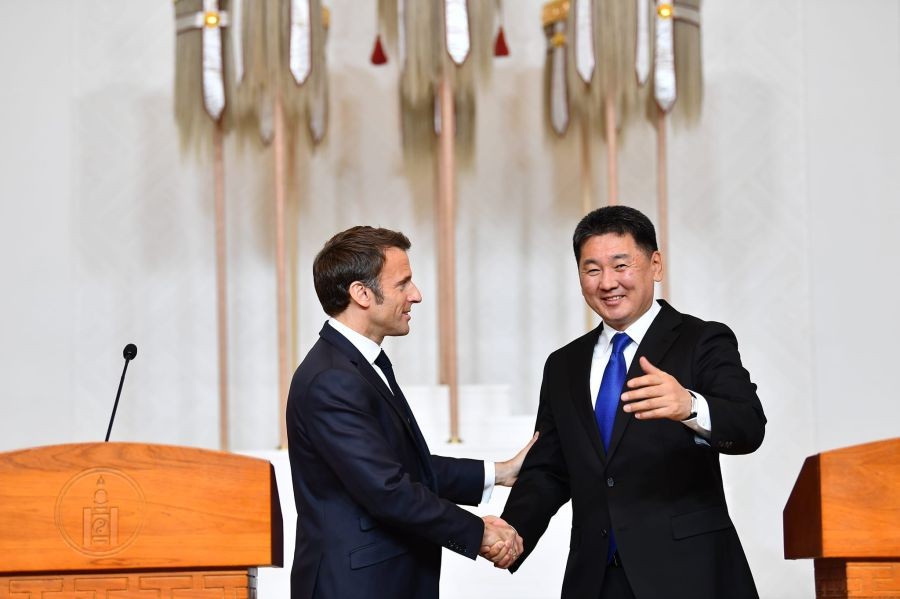 Pháp và Mông Cổ chung tay thực hiện dự án chiến lược Pháp và Mông Cổ ra tuyên bố lịch sử, chung tay thực hiện dự án chiến lược