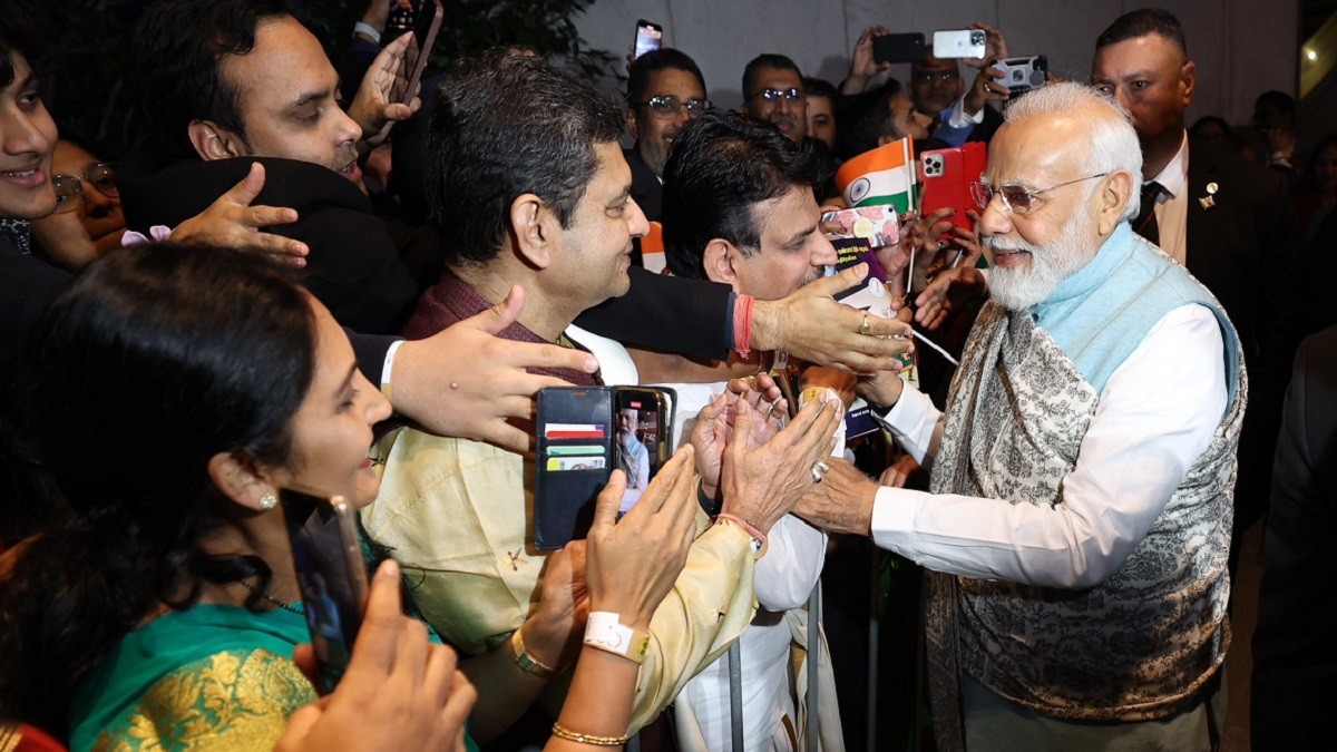 Đến thăm một đồng minh trong Bộ tứ, Thủ tướng Ấn Độ khẳng định quan hệ 'quan trọng hơn bao giờ hết'. (Nguồn: Twitter) Đến thăm một đồng minh trong Bộ tứ, Thủ tướng Ấn Độ khẳng định quan hệ 'quan trọng hơn bao giờ hết'. (Nguồn: Twitter)