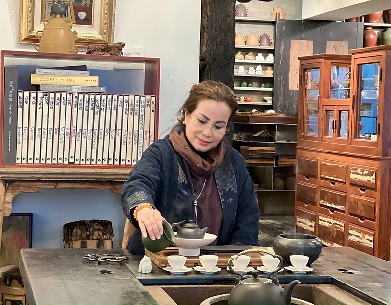 Trà sư Ngô Thị Thanh Tâm.