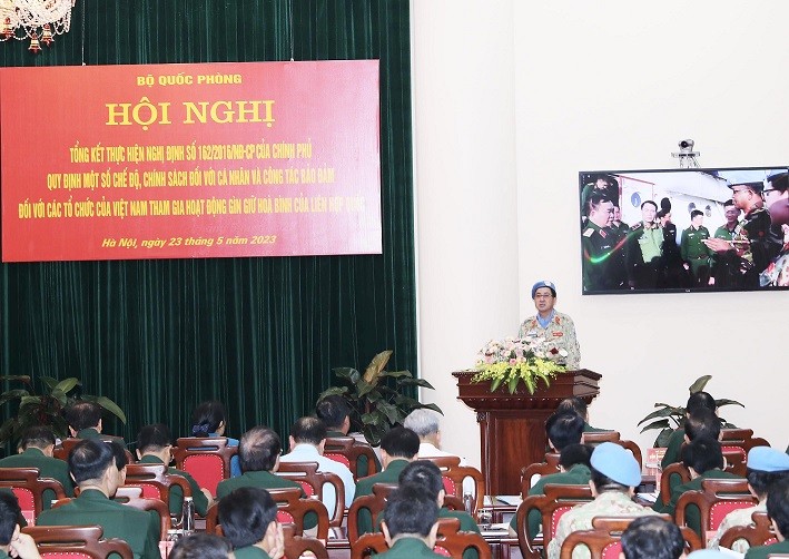 Hướng đến chế độ, chính sách tốt hơn cho lực lượng tham gia hoạt động gìn giữ hoà bình Liên hợp quốc Hướng đến chế độ, chính sách tốt hơn cho lực lượng tham gia hoạt động gìn giữ hòa bình Liên hợp quốc