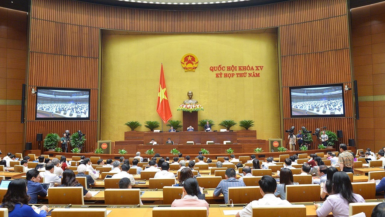 Hôm nay (25/5), Quốc hội thảo luận kế hoạch phát triển kinh tế - xã hội năm 2023; dự án Luật Tài nguyên nước, Luật Hợp tác xã Hôm nay (25/5), Quốc hội thảo luận kế hoạch phát triển kinh tế - xã hội năm 2023; dự án Luật Tài nguyên nước, Luật Hợp tác xã