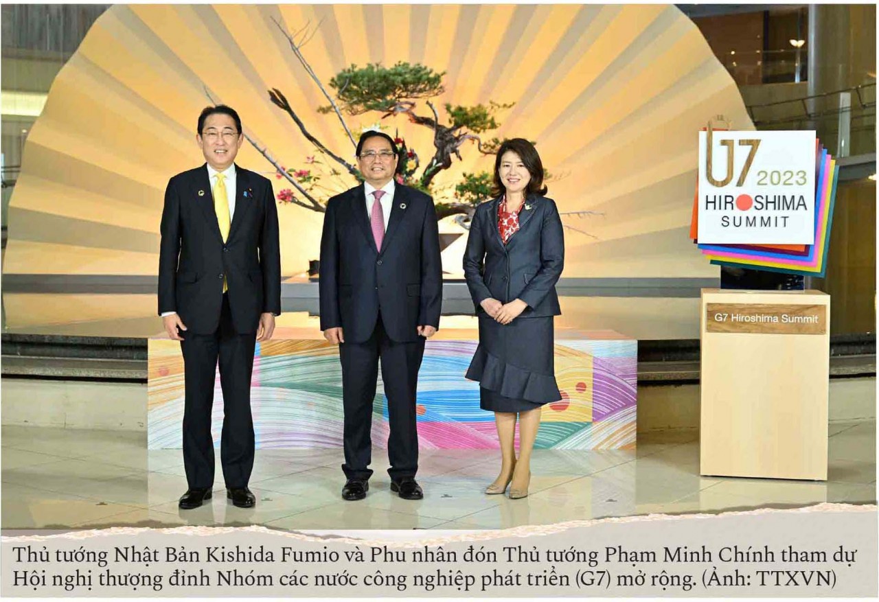 Dấu ấn Việt Nam tại Hội nghị Thượng đỉnh G7 mở rộng 2023