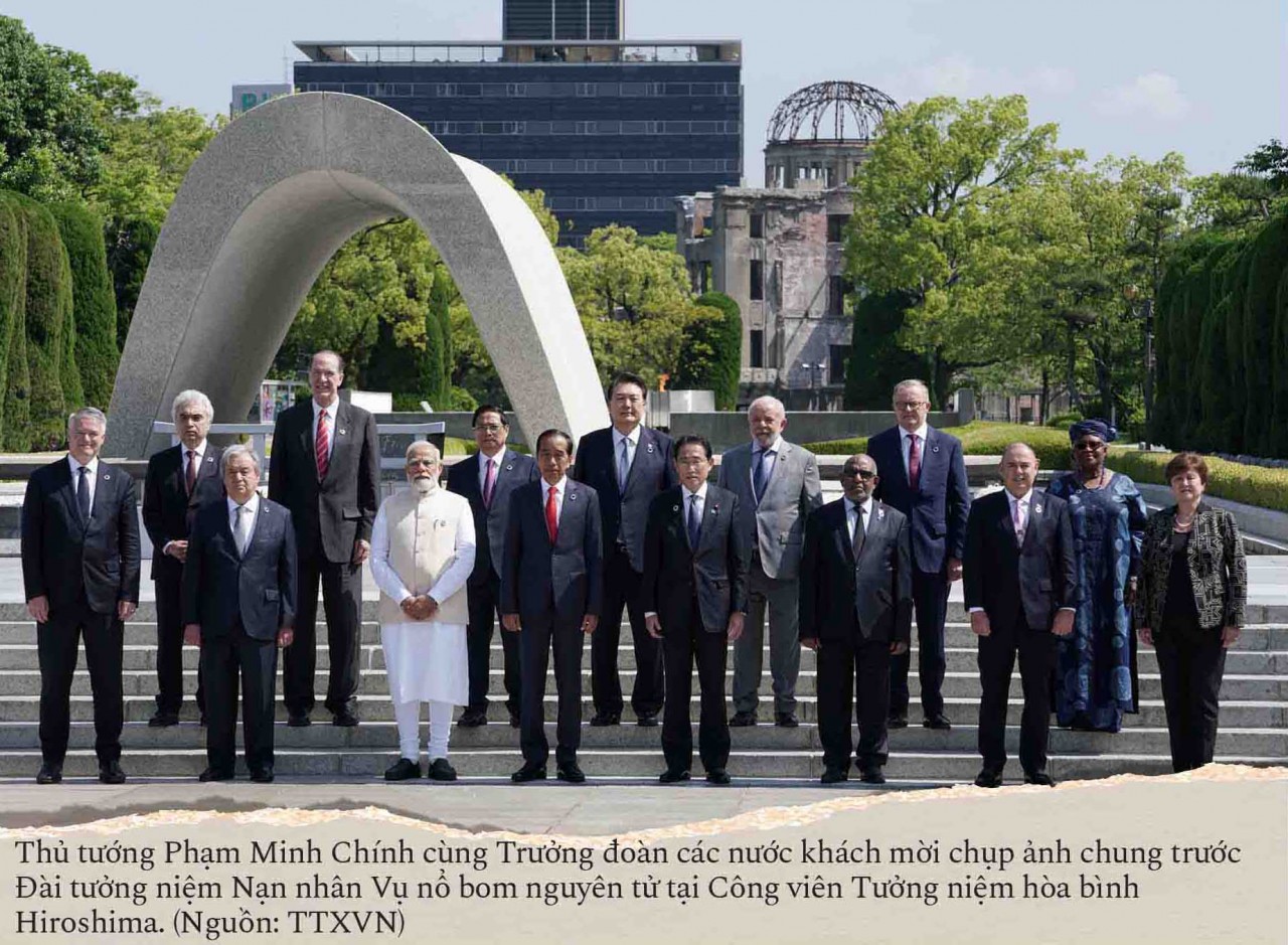 Dấu ấn Việt Nam tại Hội nghị Thượng đỉnh G7 mở rộng 2023