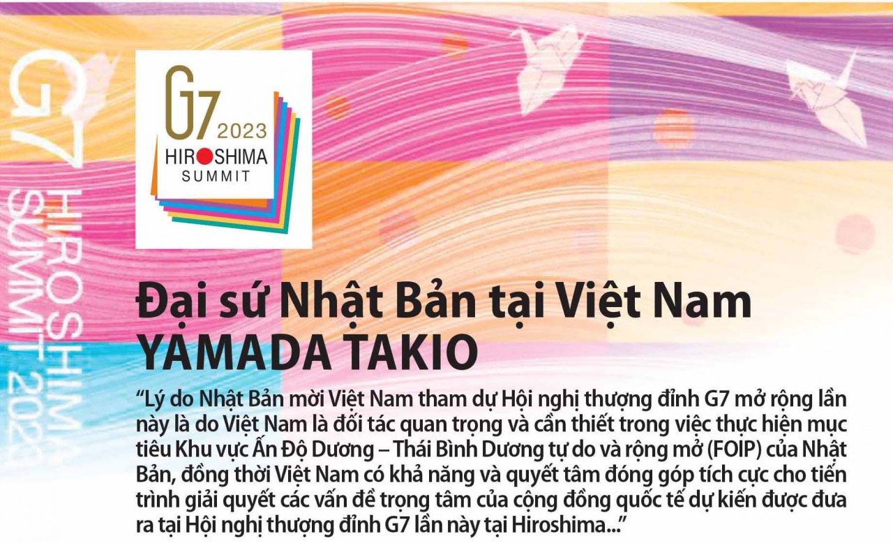 Dấu ấn Việt Nam tại Hội nghị Thượng đỉnh G7 mở rộng 2023