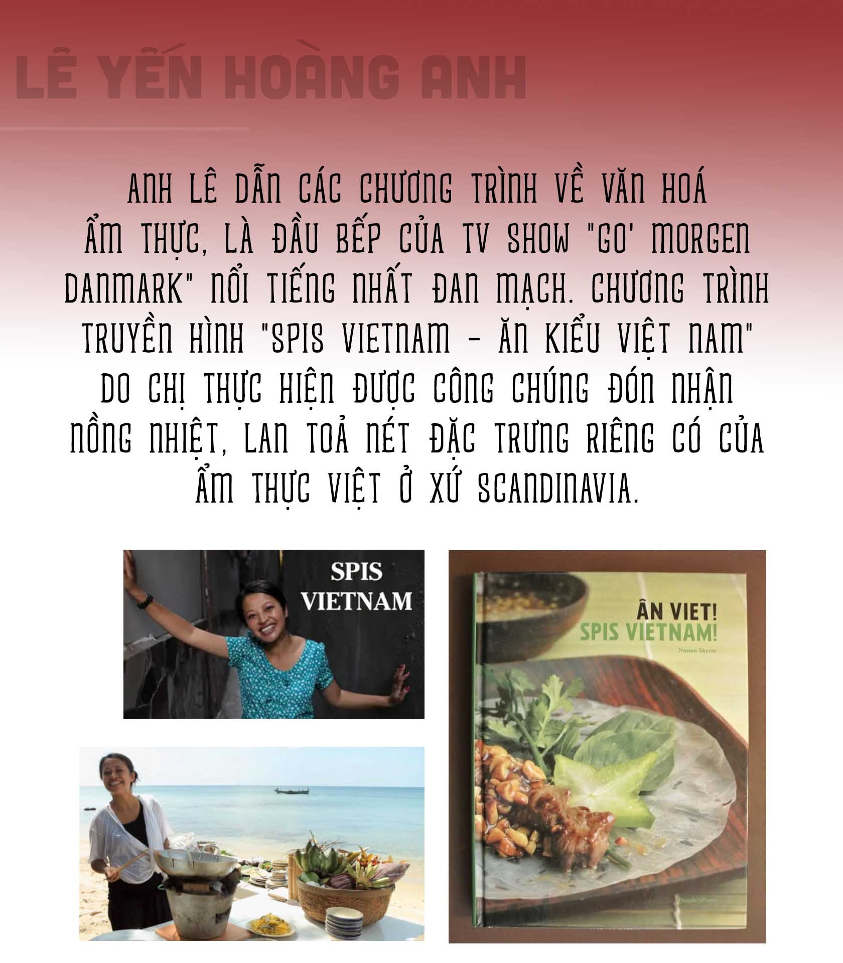 Lê Yến Hoàng Anh và ước mơ 'gây nghiện' cho người Đan Mạch bằng món bún đậu mắm tôm