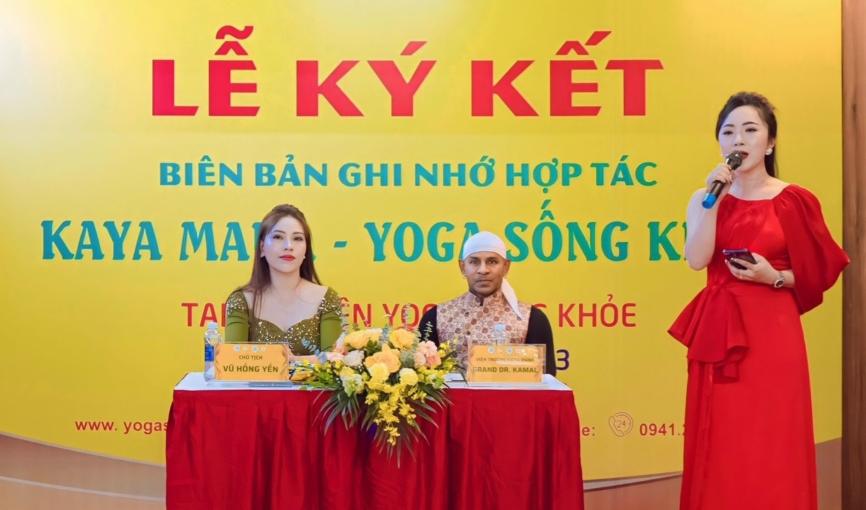 Yoga Sống khỏe 'bắt tay' Học viện Kamal Mana đào tạo HLV Yoga