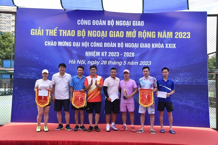 Công đoàn Bộ Ngoại giao tổ chức Giải thể thao Bộ Ngoại giao mở rộng năm 2023
