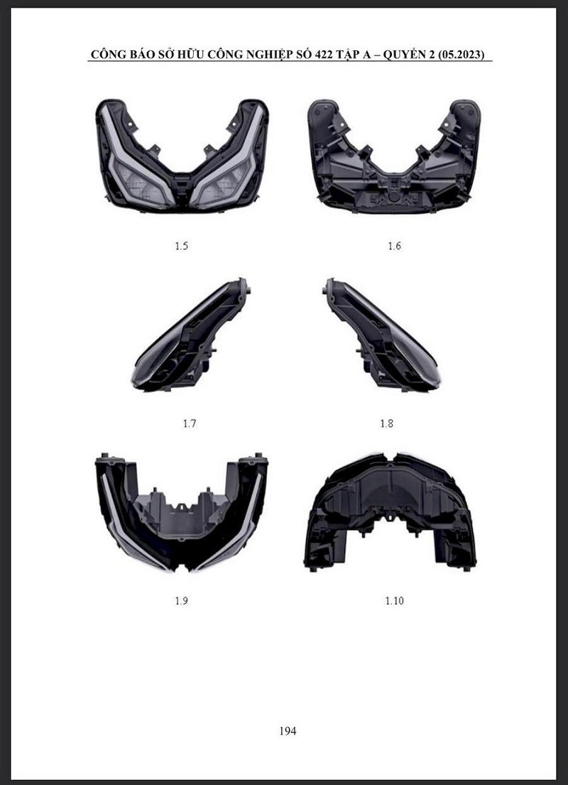 Hình ảnh đăng ký của Honda Forza 350