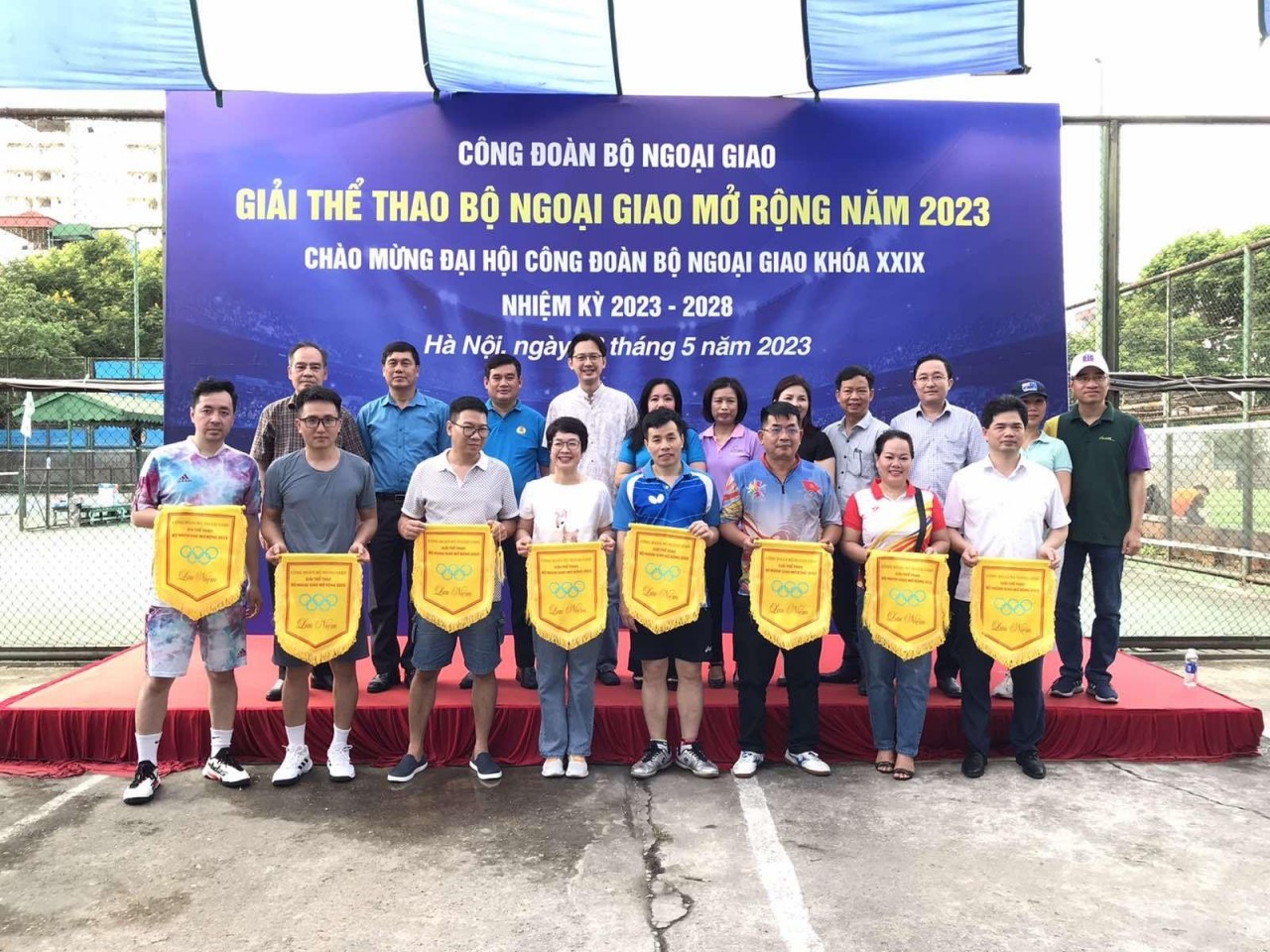 Công đoàn Bộ Ngoại giao tổ chức Giải thể thao Bộ Ngoại giao mở rộng năm 2023
