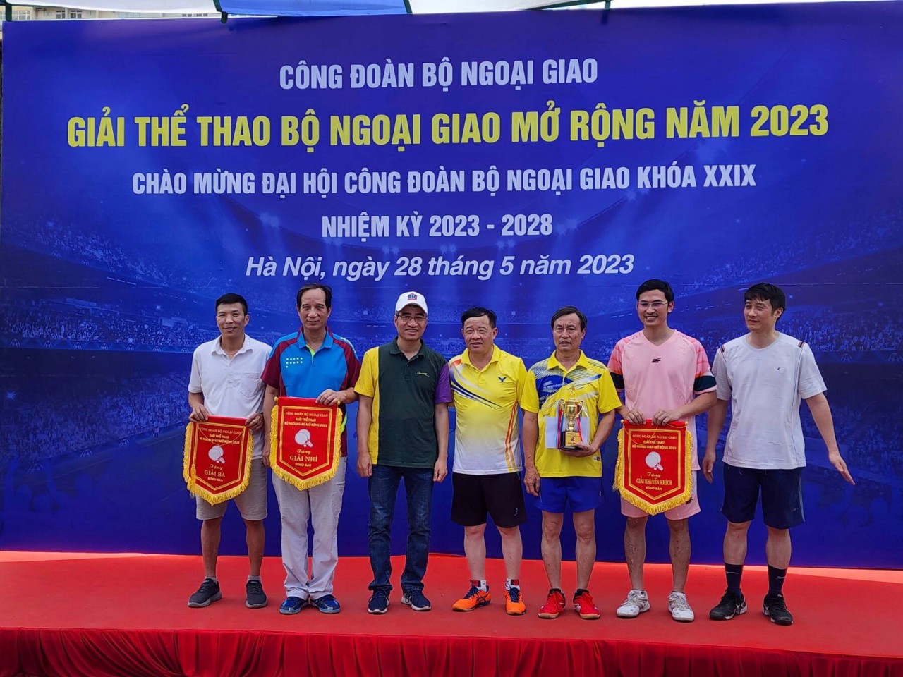 Công đoàn Bộ Ngoại giao tổ chức giải thể thao Bộ Ngoại giao mở rộng năm 2023