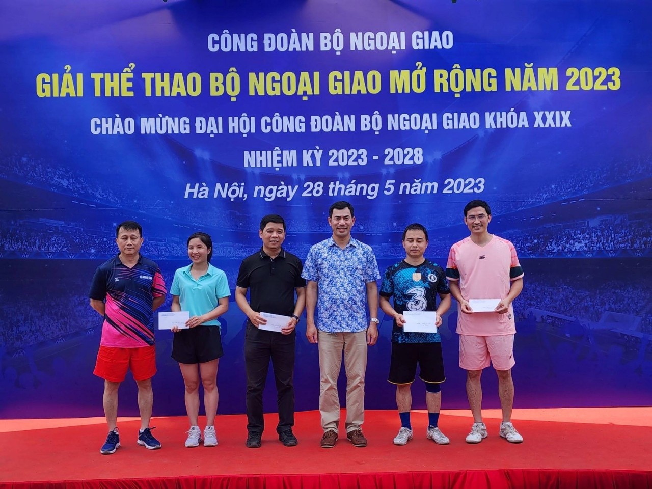 Công đoàn Bộ Ngoại giao tổ chức giải thể thao Bộ Ngoại giao mở rộng năm 2023