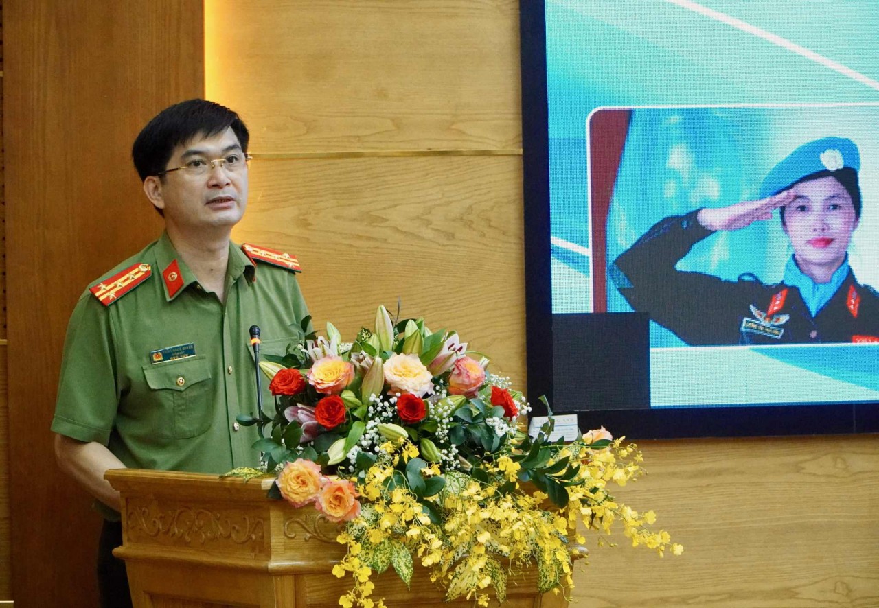 Thúc đẩy sự tham gia của nữ sĩ quan công an nhân dân Việt Nam trong các hoạt động giữ hòa bình của Liên hợp quốc Thúc đẩy sự tham gia của nữ sĩ quan công an nhân dân Việt Nam trong các hoạt động giữ hòa bình của Liên hợp quốc