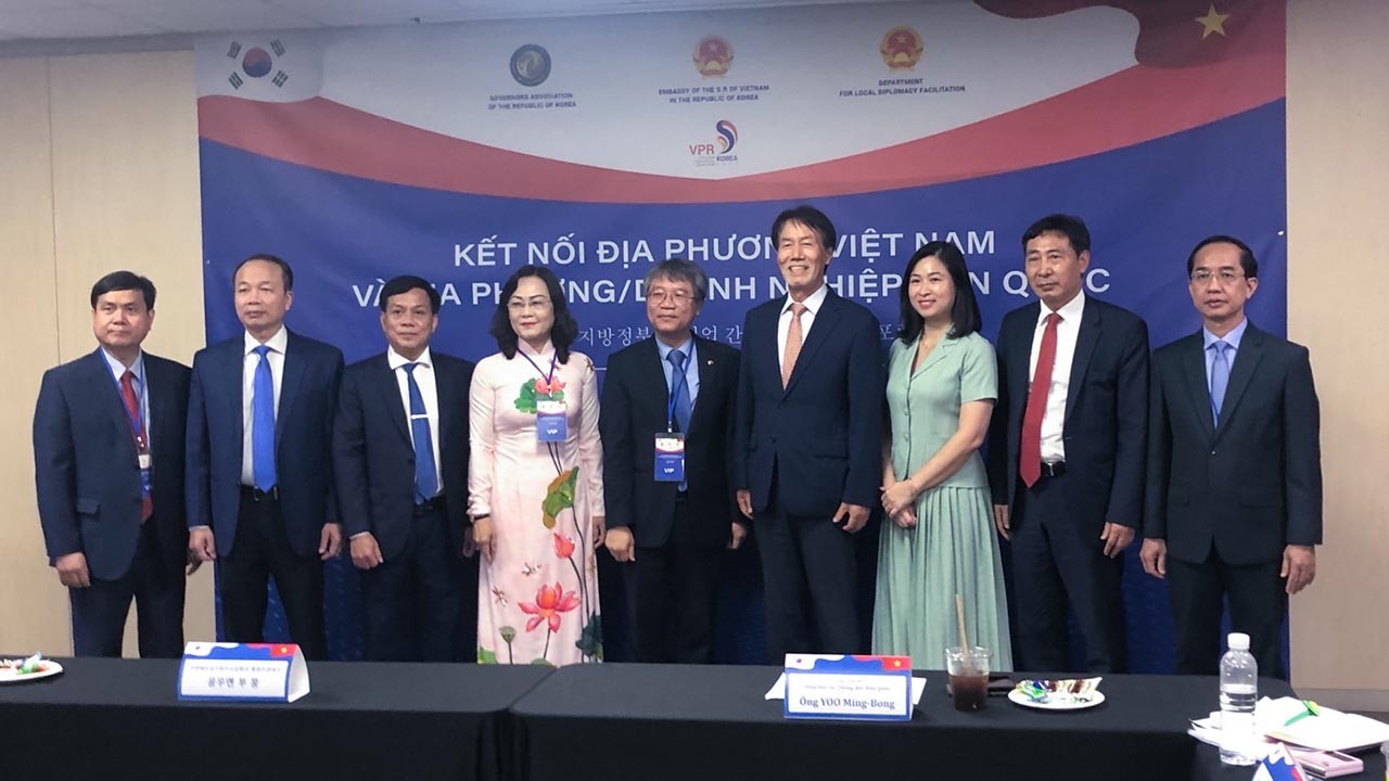 Kết nối địa phương, doanh nghiệp Việt Nam-Hàn Quốc Kết nối địa phương, doanh nghiệp Việt Nam-Hàn Quốc