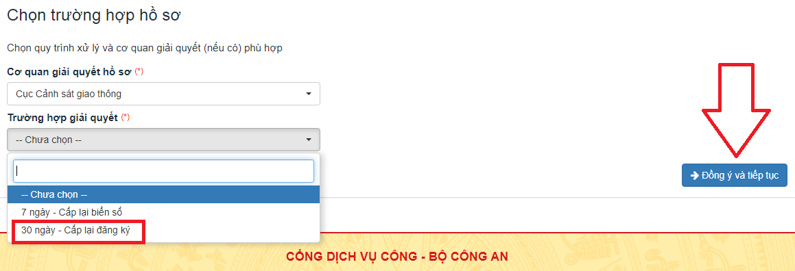 Hứng dẫn cách làm lại giấy đăng ký xe (cà vẹt xe) online Hướng dẫn cách làm lại giấy đăng ký xe online
