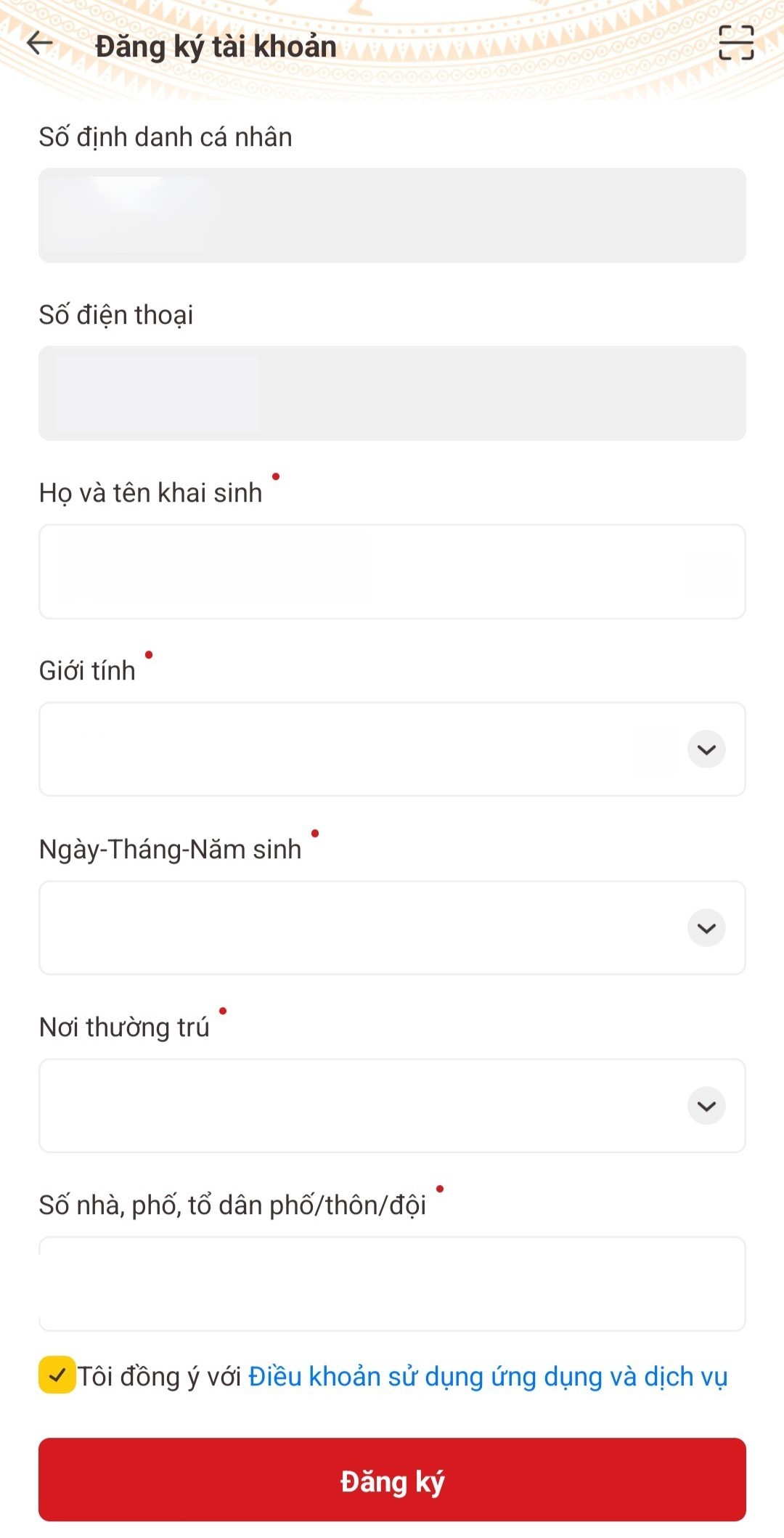 Cách thức đăng ký tài khoản định danh điện tử Cách thức đăng ký tài khoản định danh điện tử