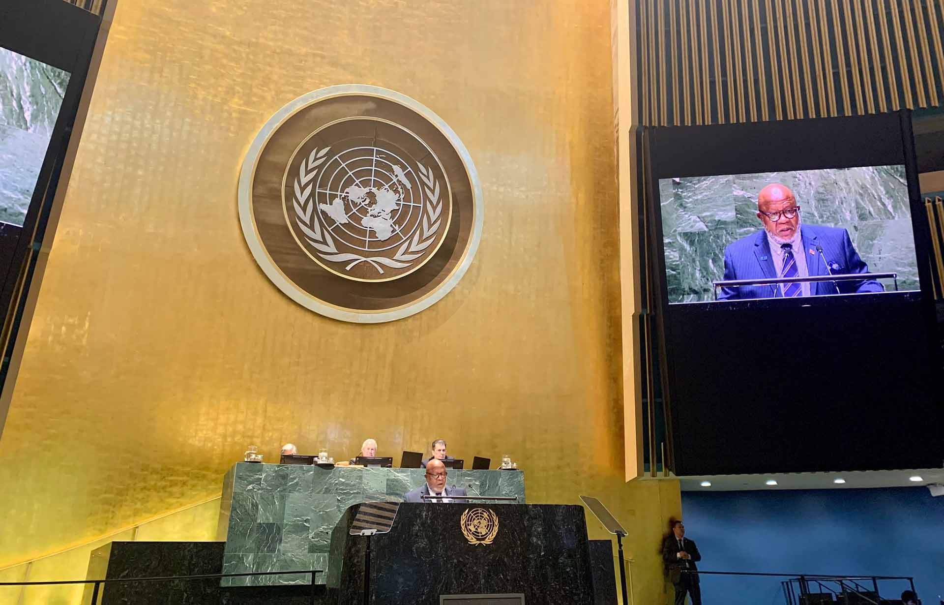 Việt Nam chúc mừng tân Chủ tịch Đại hội đồng Liên hợp quốc Khóa 78 Việt Nam chúc mừng tân Chủ tịch Đại hội đồng Liên hợp quốc Khóa 78